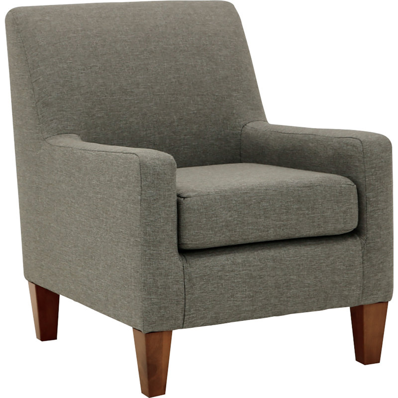 25" W Armchair, Jitterbug Quartz 100% Polyester