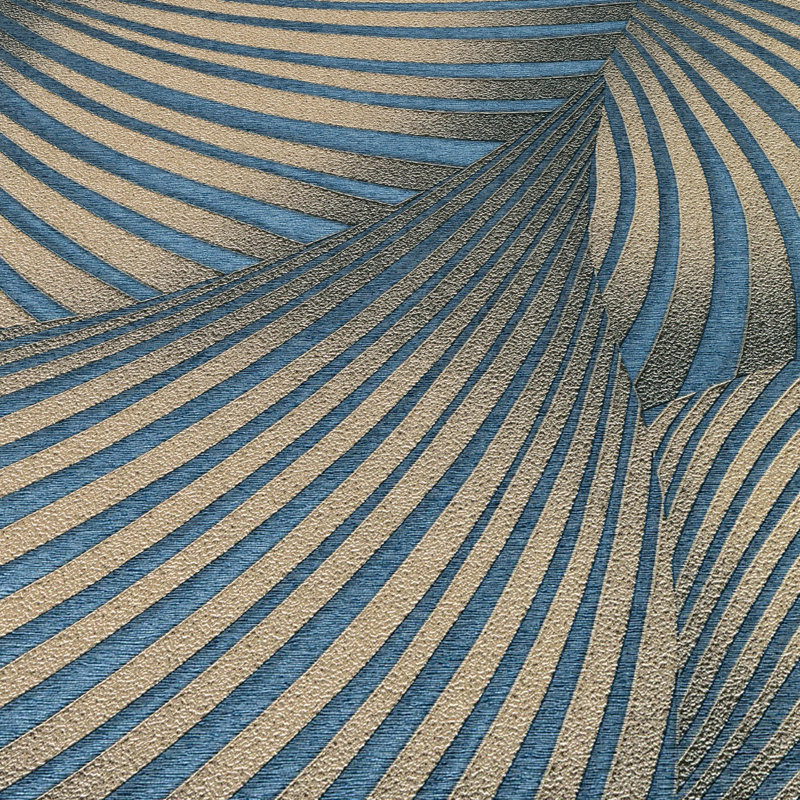 Papier peint sergé, Blue