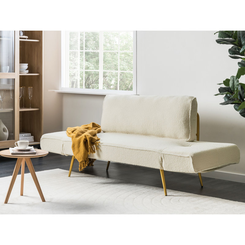 Ahl 2 Seater Sofa Bed, White