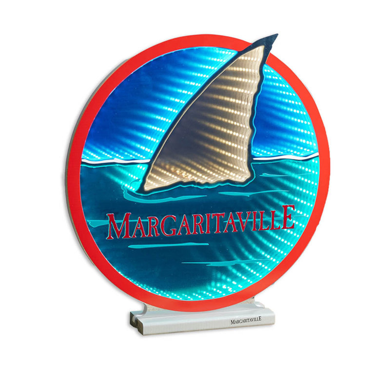 Margaritaville Shark Fin EkkoLight 16"H