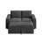 Hoelscher Pull Out Sleeper Sofa With Chaise Lounge Gray-1061517374