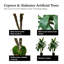 Arbre de berceau tropical fait à la main avec bois véritable-1342588034
