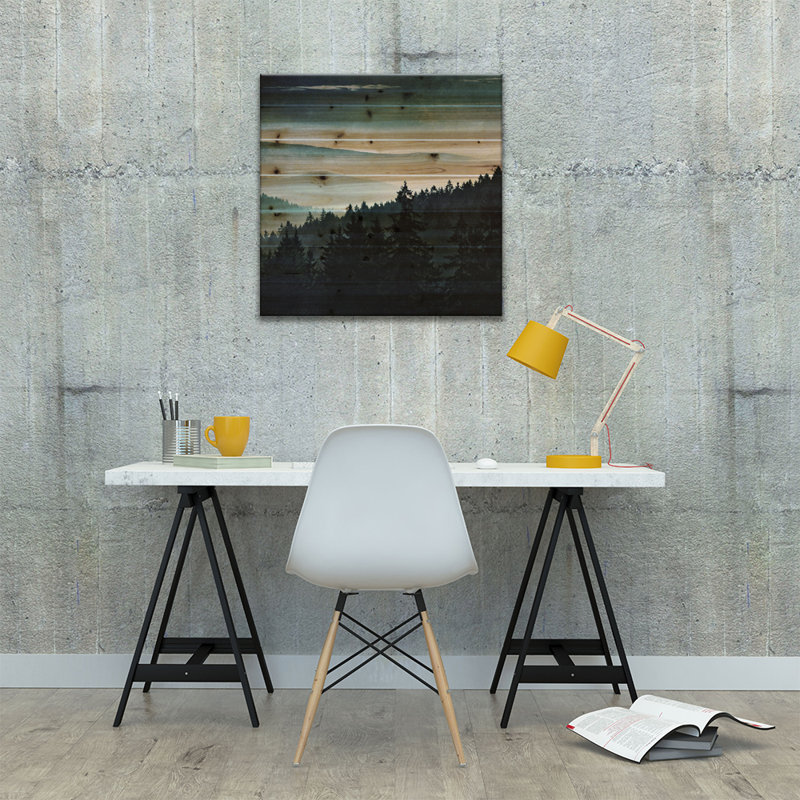 «Mountain Light» par Tordis Kayma - impression sur bois sans cadre
