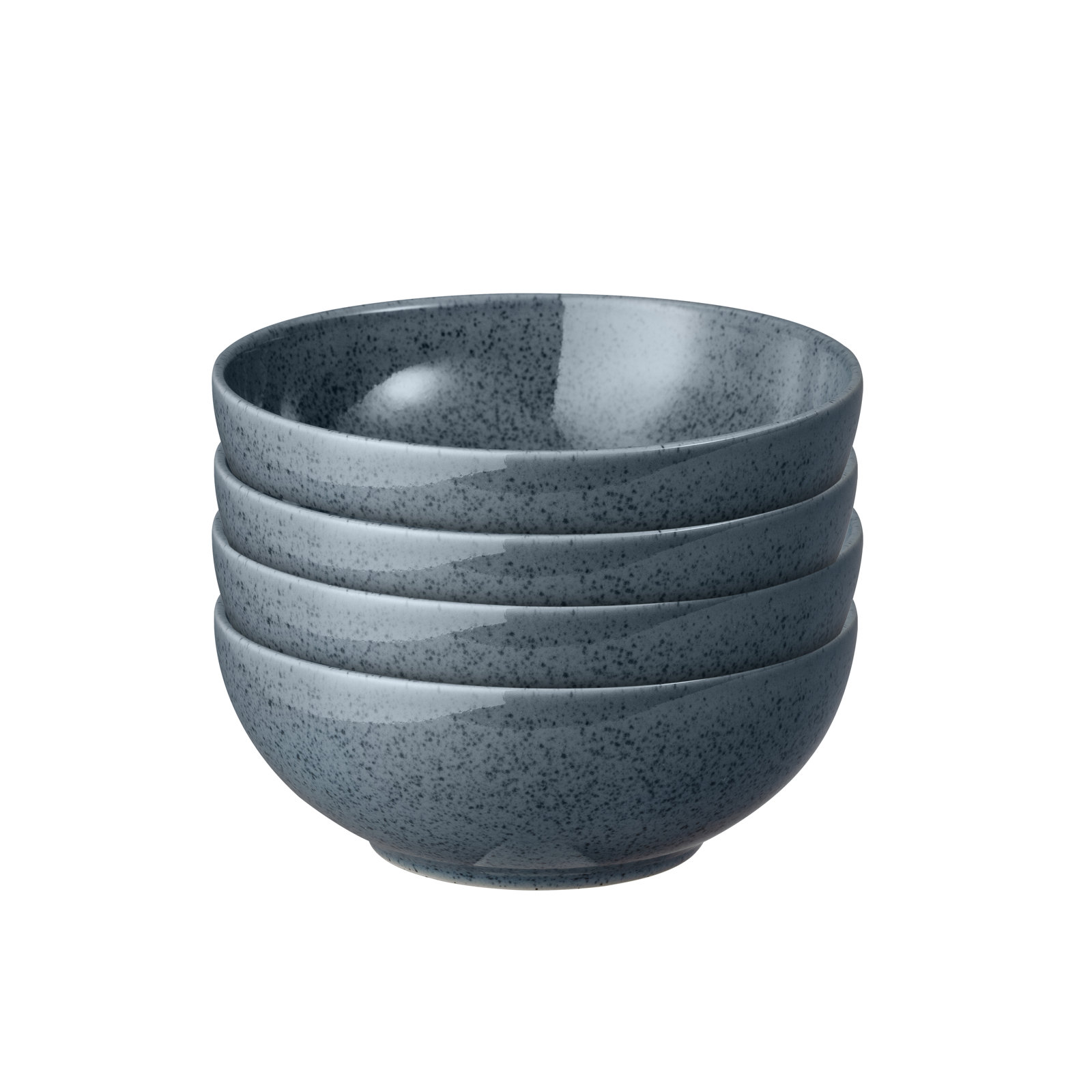 Dark Grey Speckle Stoneware Cereal Bowl