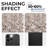  Modern Bohemian Leaves Pattern 100% Polyester Machine Washable Room Darkening Blackout Curtains-104011612-104011618