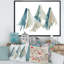 Blue High Mountain Range I - reproduction sur toile-67390253-67390258