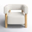 Fauteuil demi-tonneau 30,7 po Gardenia