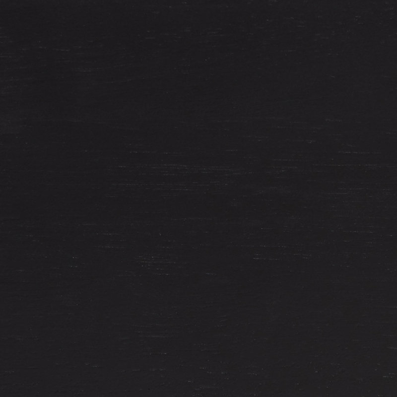 Lit plateforme Euradell Baxton Studio Shirin Mid-Century beige et grand lit en bois noir