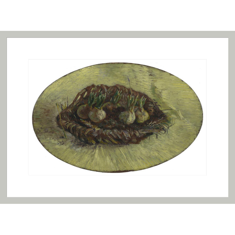 Panier d'ampoules jacinthe par Vincent van Gogh, 16,03 po H x 21,75 po L
