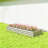 Flower Box,Plant Box,Garden Bed,Metal Raised Planter Box