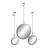 Cline Metal Circle Wall Mirror
