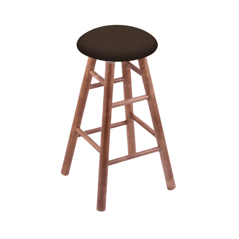 Swivel 36" Extra Tall Stool, Rein Coffee, Medium Oak