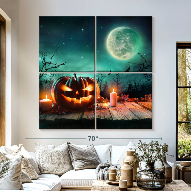 Lelend Creepy Halloween Decor, 57" H x 57" W