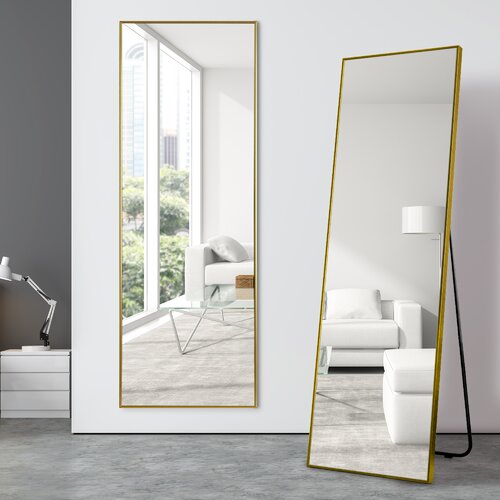 Latitude Run® Rectangle Metal Mirror & Reviews | Wayfair