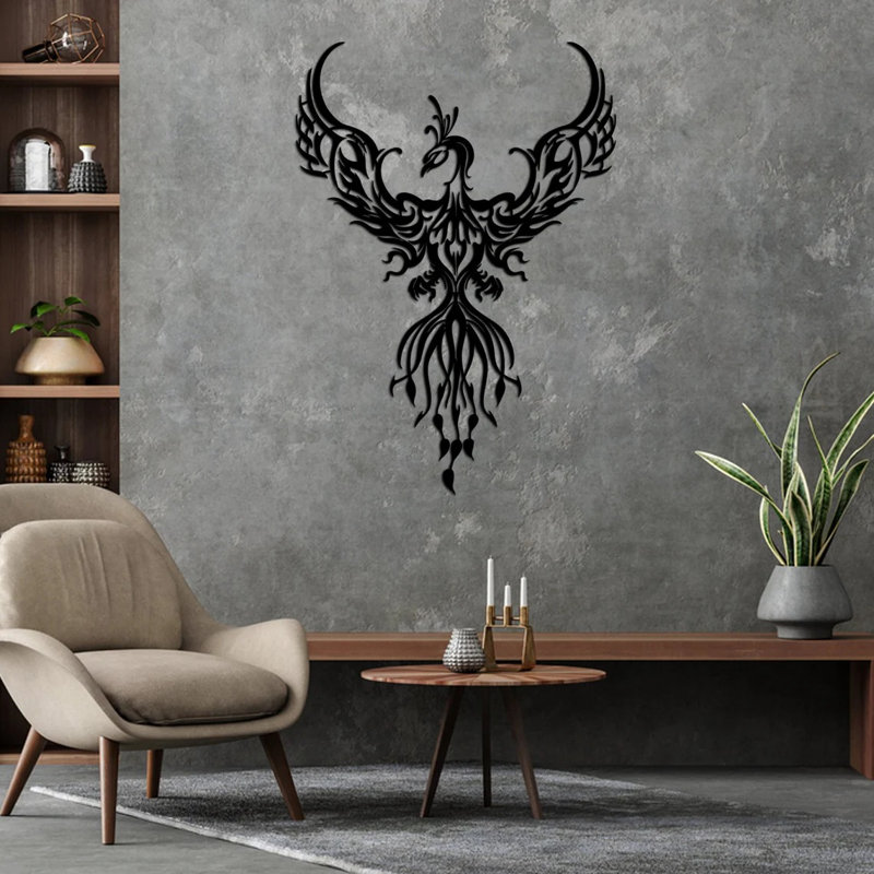 Handmade People Wall Decor on Metal, 68cm H x 48cm W x 2cm D