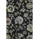 Premium Machine Washable Prisco Black Rug