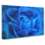 Folded Rose Petals In Blue Painting - Wrapped Canvas-56656586