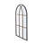 Exquisite Arched Wall Mirror with Windowpane Design, a Timeless Accent for Enhancing Home Decor Ambiance