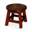 Tabouret en bois de couleur cerise - ajoute de la chaleur à l'espace avec une finition intérieure-131167033