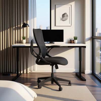 Model U Folding Office Chair – Ergonomic High-Rebound Mesh, Compact Foldable Design, Gaming & Desk Use