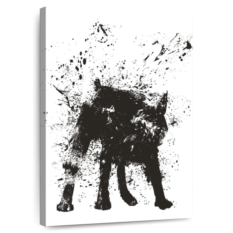 Hitzel Wet Dog, 24" H x 16" W