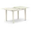 Ensemble de table de cuisine 5 pièces pour 4 personnes comprenant une table de salle à manger rectangulaire avec rallonge papillon et 4 chaises, 32 po x 54 po, babeurre et cerise-1098687460-1113607530-1198814243