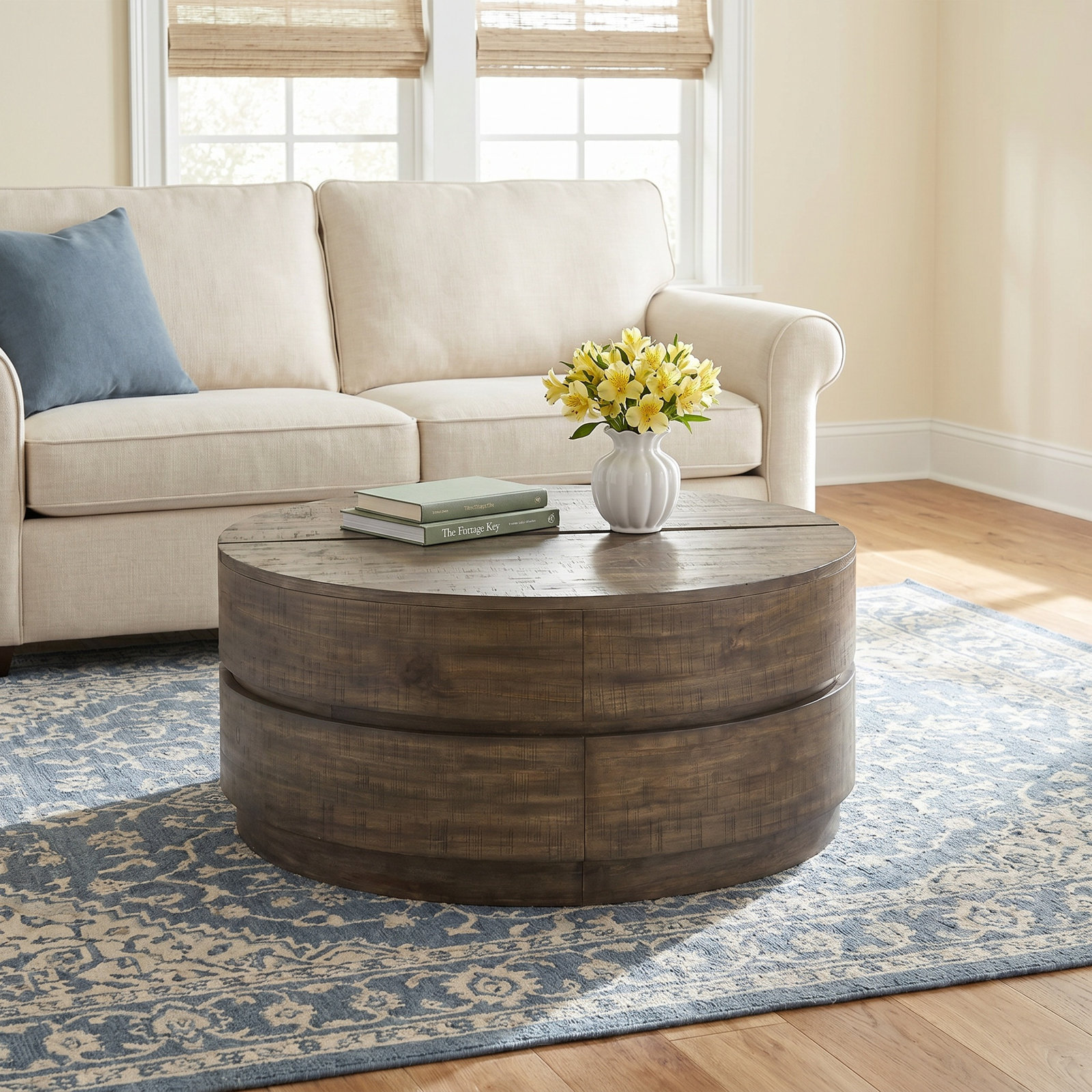 Tonda Solid Wood Coffee Table