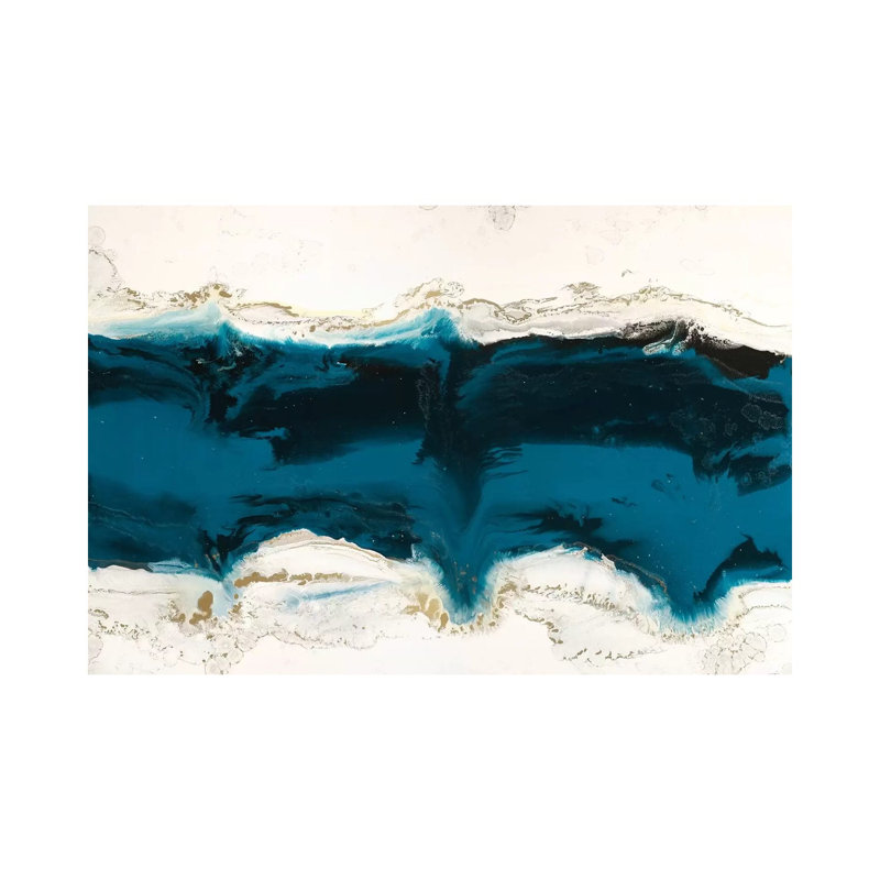Liquid Ice by Blakely Bering - Wrapped Canvas Print, 101.6 cm H x 66.04 cm W x 1.91 cm D