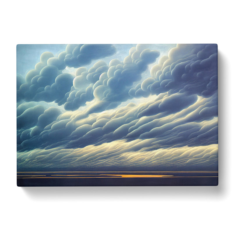 Shining Clouds - Wrapped Canvas, 50cm H x 76cm W x 3cm D