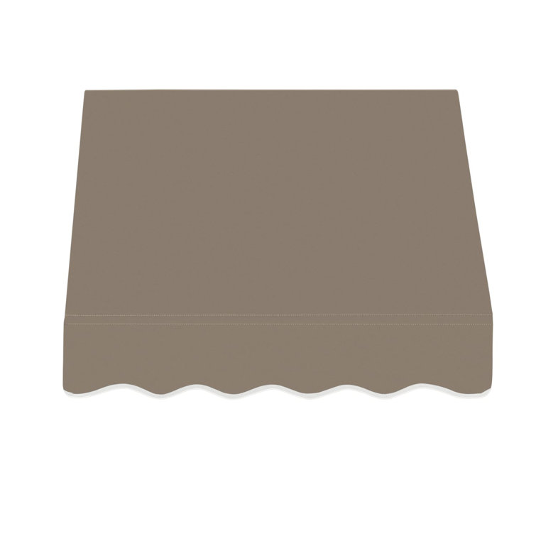 Auvent fixe en tissu acrylique San Francisco Awntech