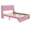 Lit plateforme avec rangement et velours-1386021857