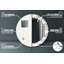 Huldar Glass Flat Wall Mirror