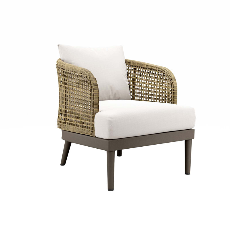 Fauteuil d'extérieur Modway Meadow, Blanc