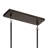 Pelle 3 - Light Kitchen Island Geometric Chandelier