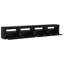 TV Cabinet Set 3 Pcs Black Oak Engineered Wood-904702273