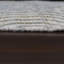 Tapis de couloir gris clair en polypropylène tissé à la main-917130210