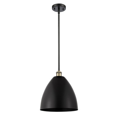 Luminaire suspendu conique à 1 lumière