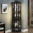Curio Cabinet Lighted Glass Display Curio Cabinet-1034788210