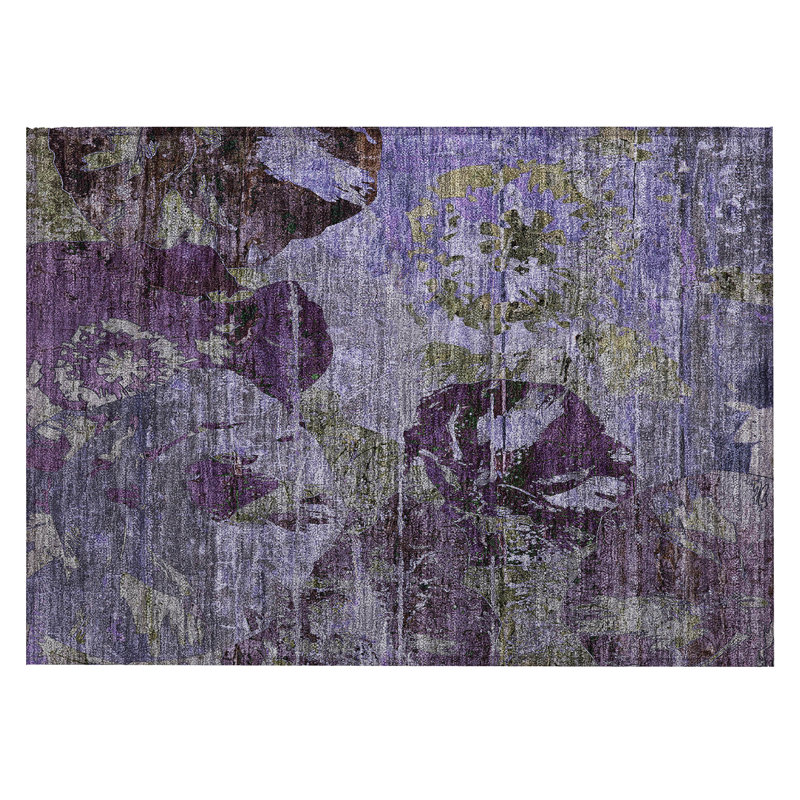 Oatfield Abstract Indoor Rug, Rectangle 1'8" x 2'6"