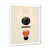 White Single Picture Framed