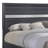 Kontos Black 2-Drawer Platform Bed-89128336