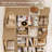 73.9" Hcorner Bookcase 6 Tier L-Shaped Bookshelf-1965650378