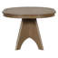Table de salle à manger extensible vintage pour 4 à 6 personnes, table de ferme rustique avec finition vieillie et pieds croisés robustes-729791761