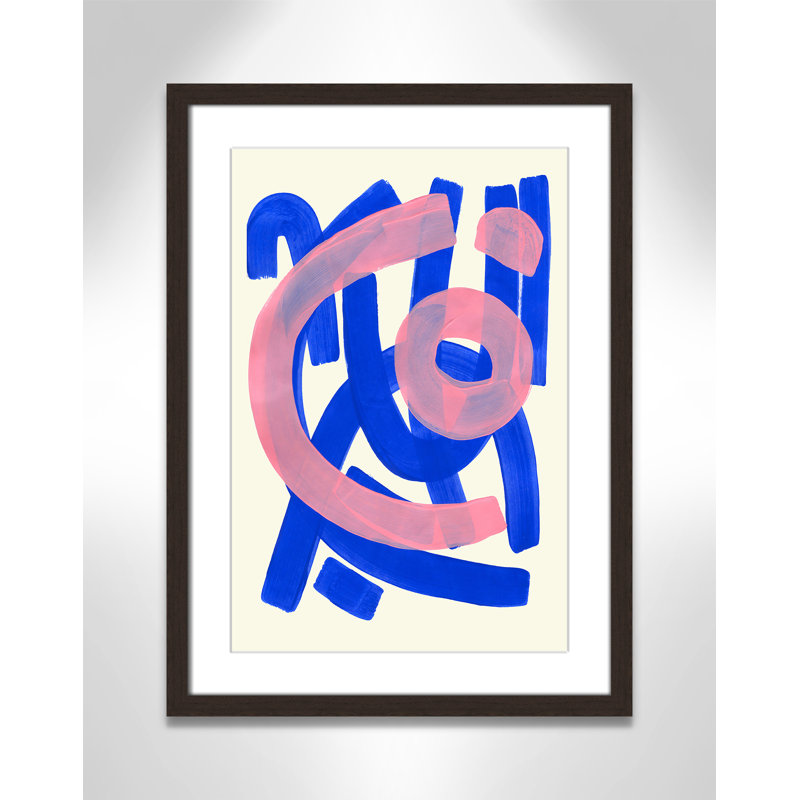 Impression Funky Beat par Haniff, Noyer à grain ouvert, 17'' W x 23'' H, Imprimé mat