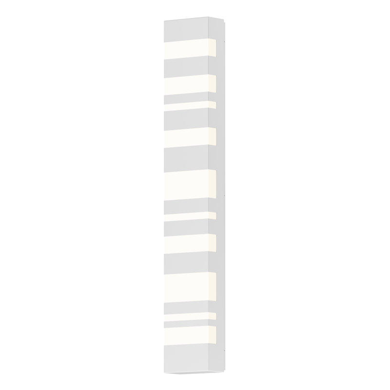 Bath Notes 1 - Light LED Bath Bar, Satin White