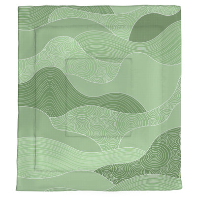 Katelyn Elizabeth Reversible Abstract Comforter