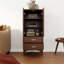 Armoire de rangement de style Mid-Century avec portes et tiroirs-1588822189