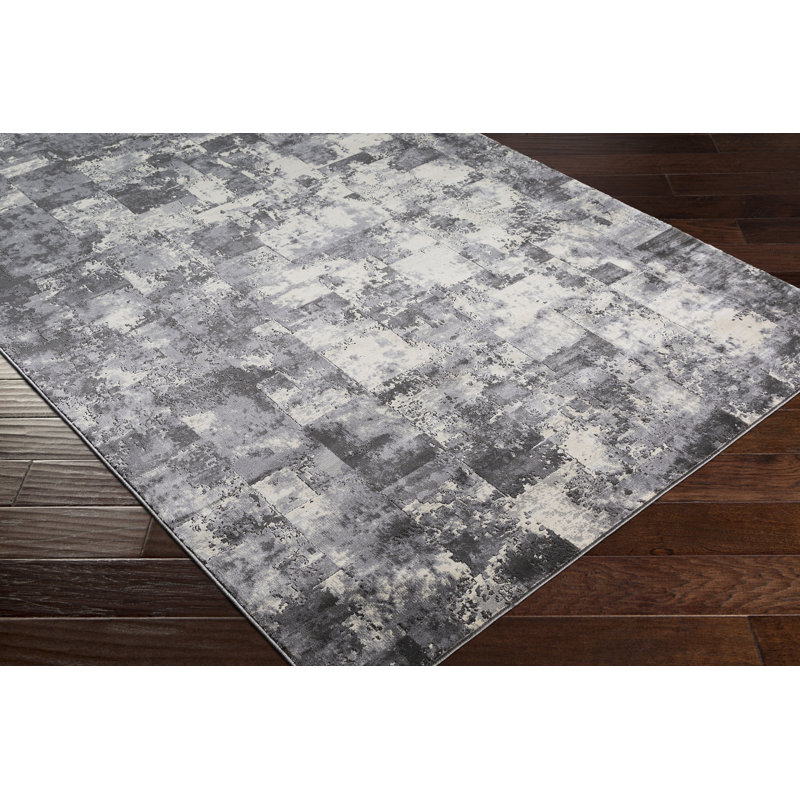 Abstract Indoor Rug, Rectangle 9' x 12'4"