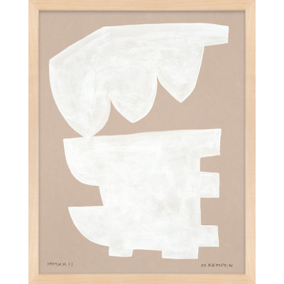 Gallman "Modules in White 1" Painting