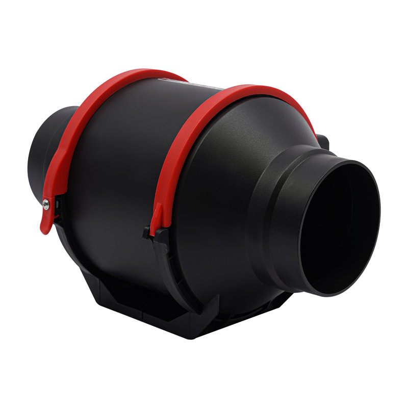 Ventilateur de tuyau d'échappement, Noir